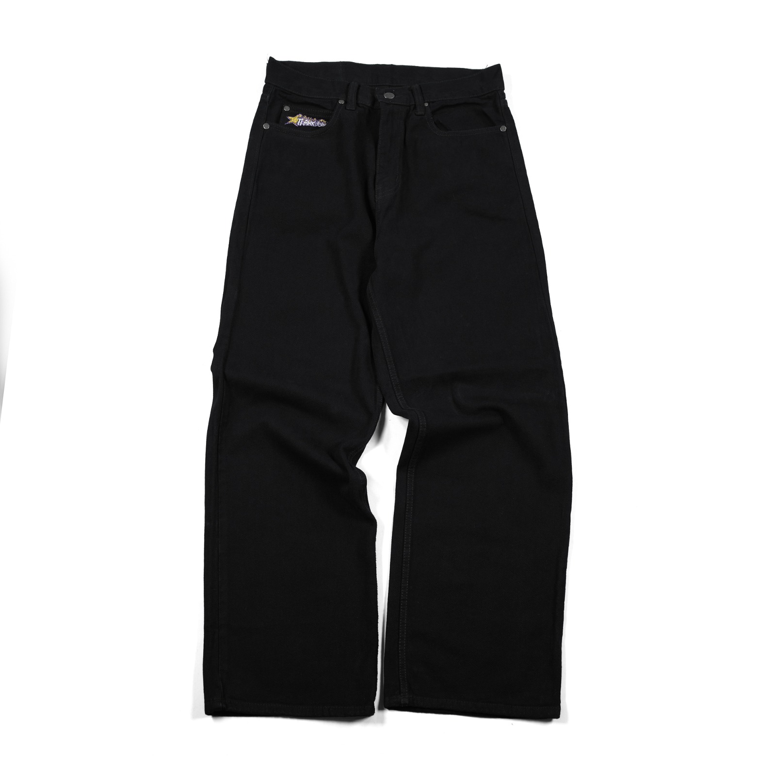 Denim Pant Meggy Star Black Thanksinsomnia