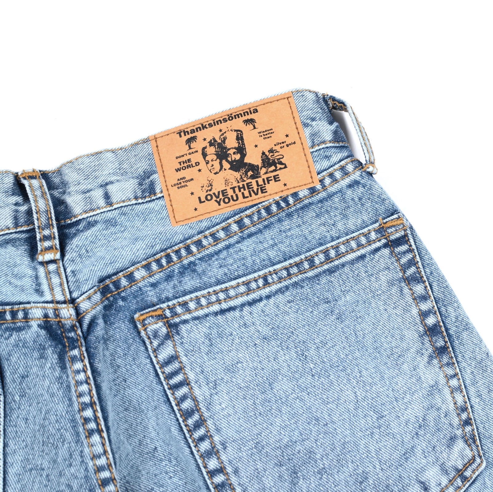 Denim Pants Draelle OG Basic Light Blue Wash Thanksinsomnia