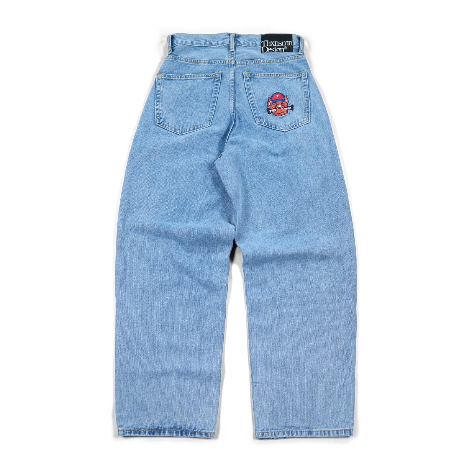 Denim Pants Ginna Hound Light Blue Thanksinsomnia