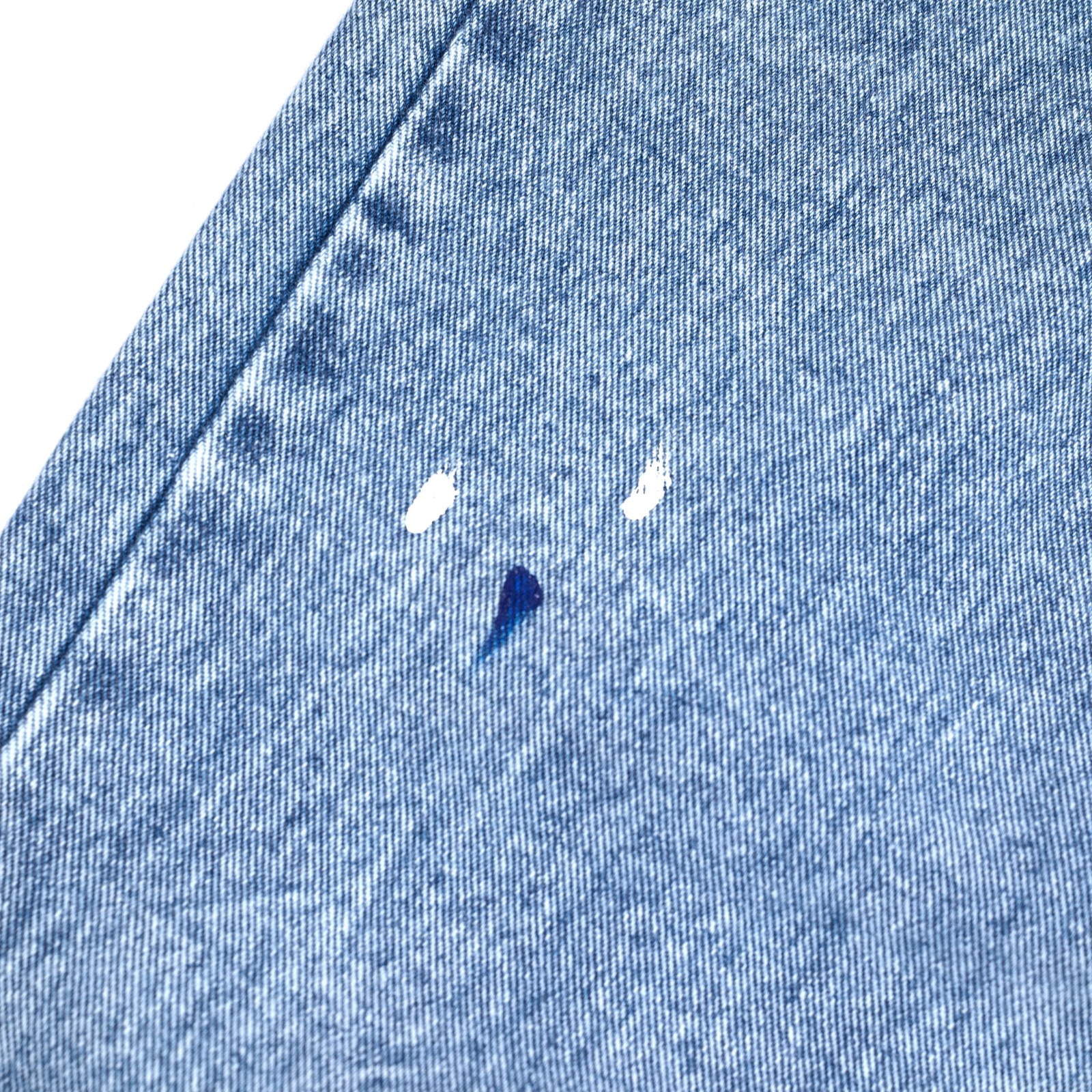Denim Pants Jameela Splatter Light Blue Wash Thanksinsomnia