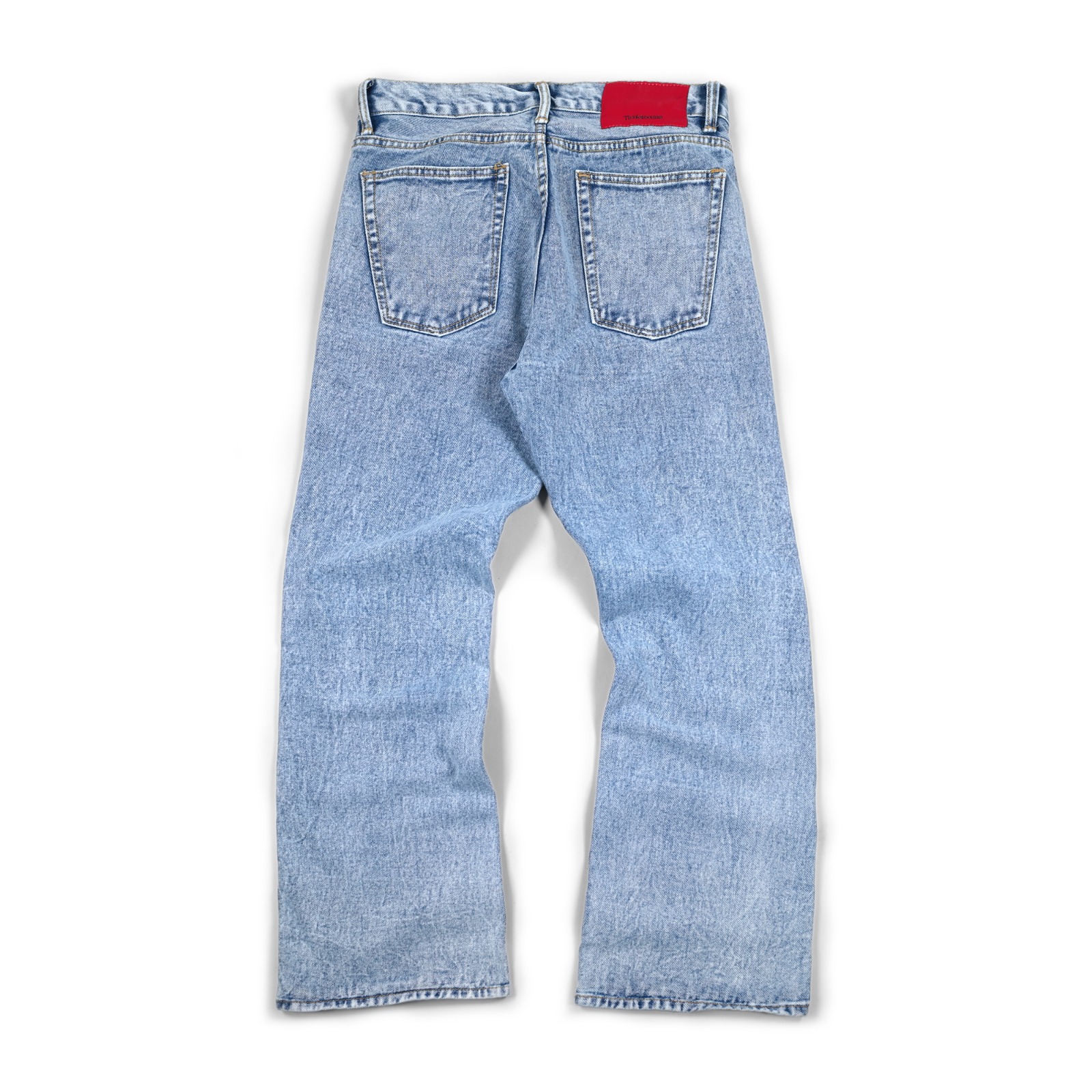 Denim Pants Jameela Splatter Light Blue Wash Thanksinsomnia