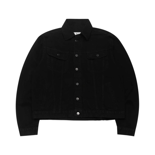 Image of Denim Jacket Marriza Basic Black Thanksinsomnia