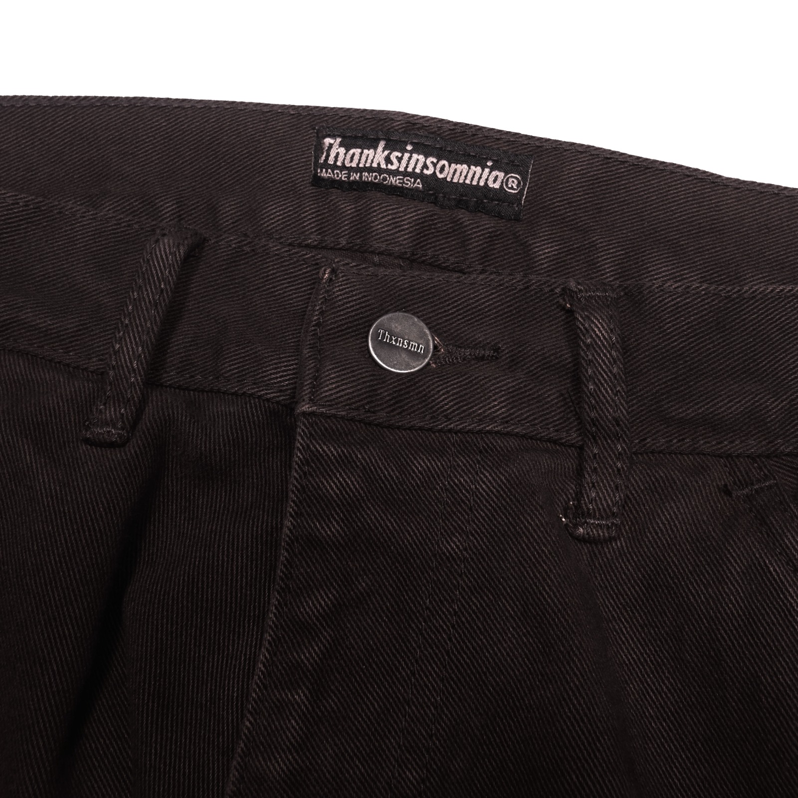 Pants Draelle Embroidery Dark Brown Thanksinsomnia