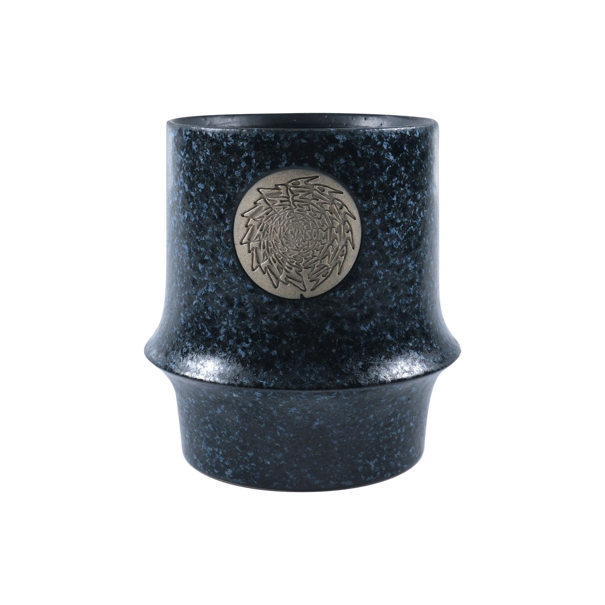Ceramic Mug Nivienne Speckled Black Thanksinsomnia