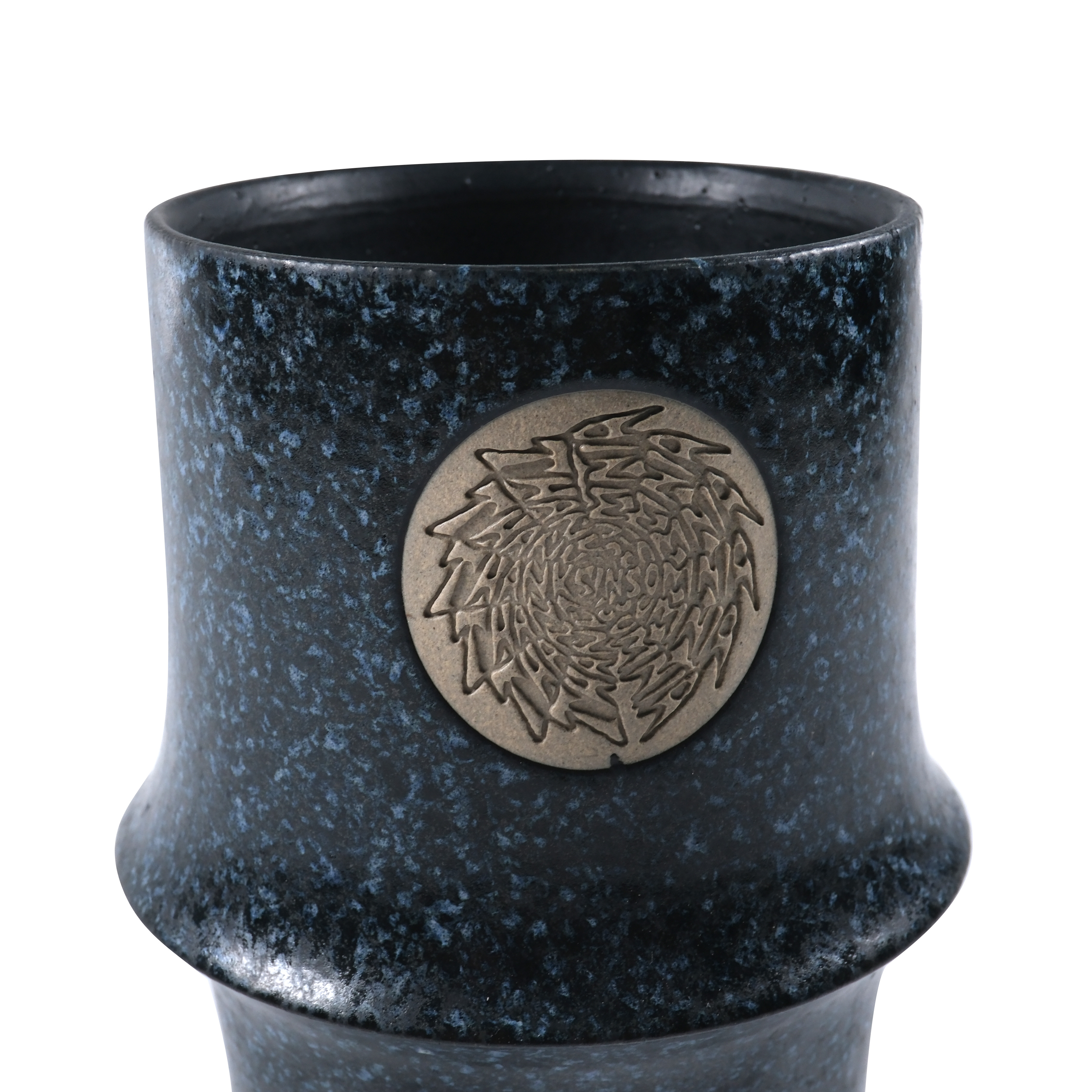 Ceramic Mug Nivienne Speckled Black Thanksinsomnia