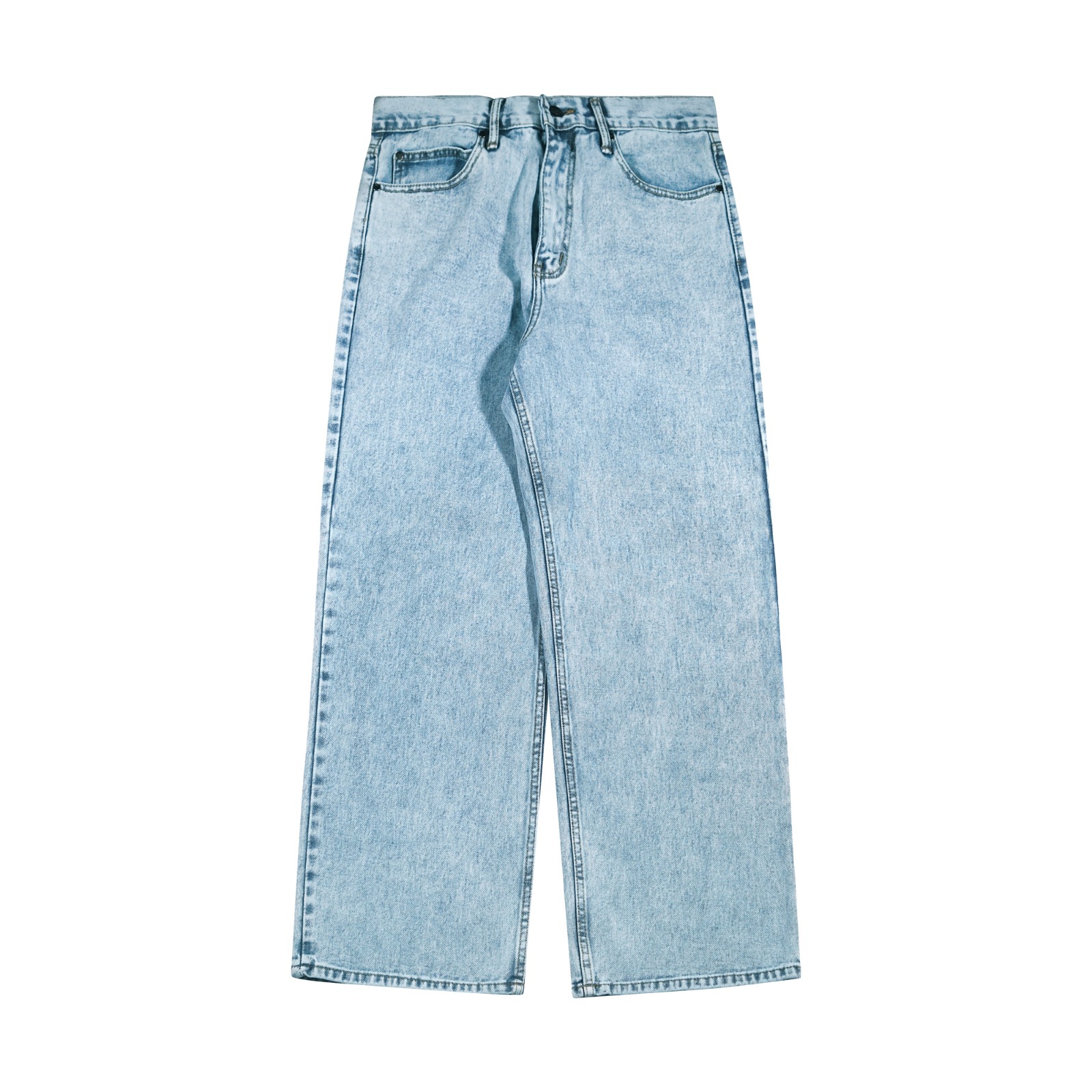 Denim Pants Meggy Basic Washed Blue Thanksinsomnia