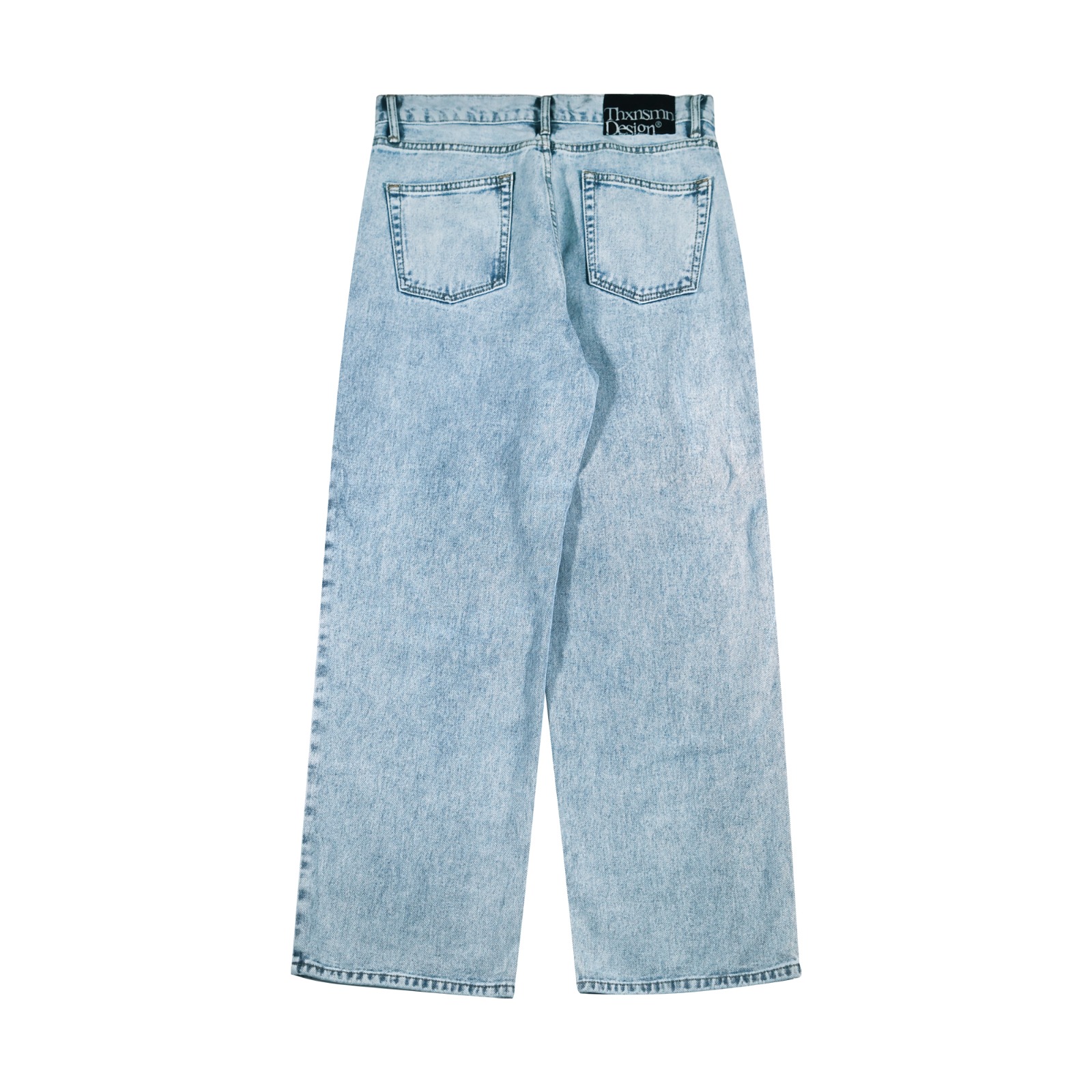 Denim Pants Meggy Basic Washed Blue Thanksinsomnia