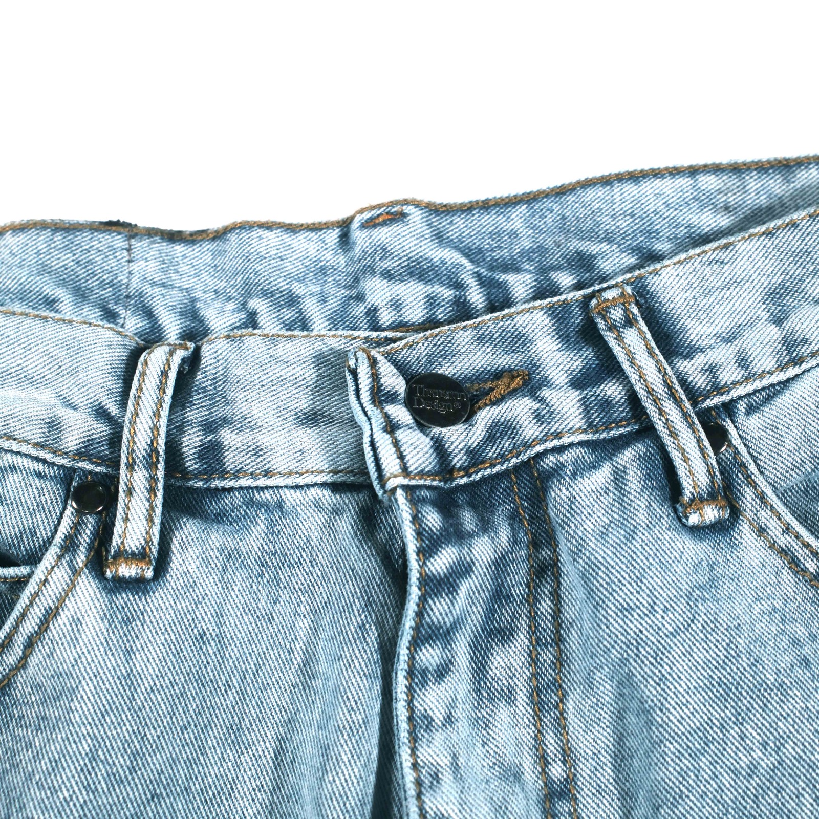 Denim Pants Meggy Basic Washed Blue Thanksinsomnia