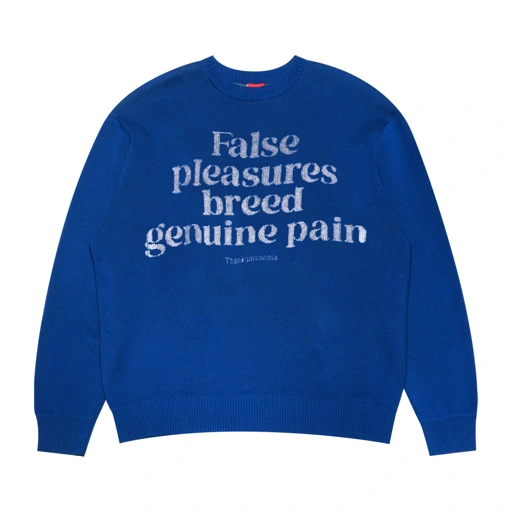 Image of Sweater Everline Blue Thanksinsomnia