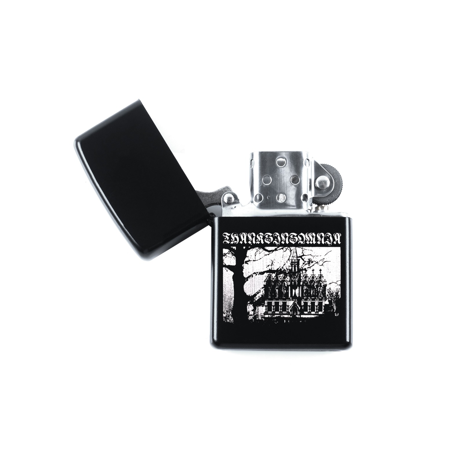 Pocket Lighter Felina Black Thanksinsomnia