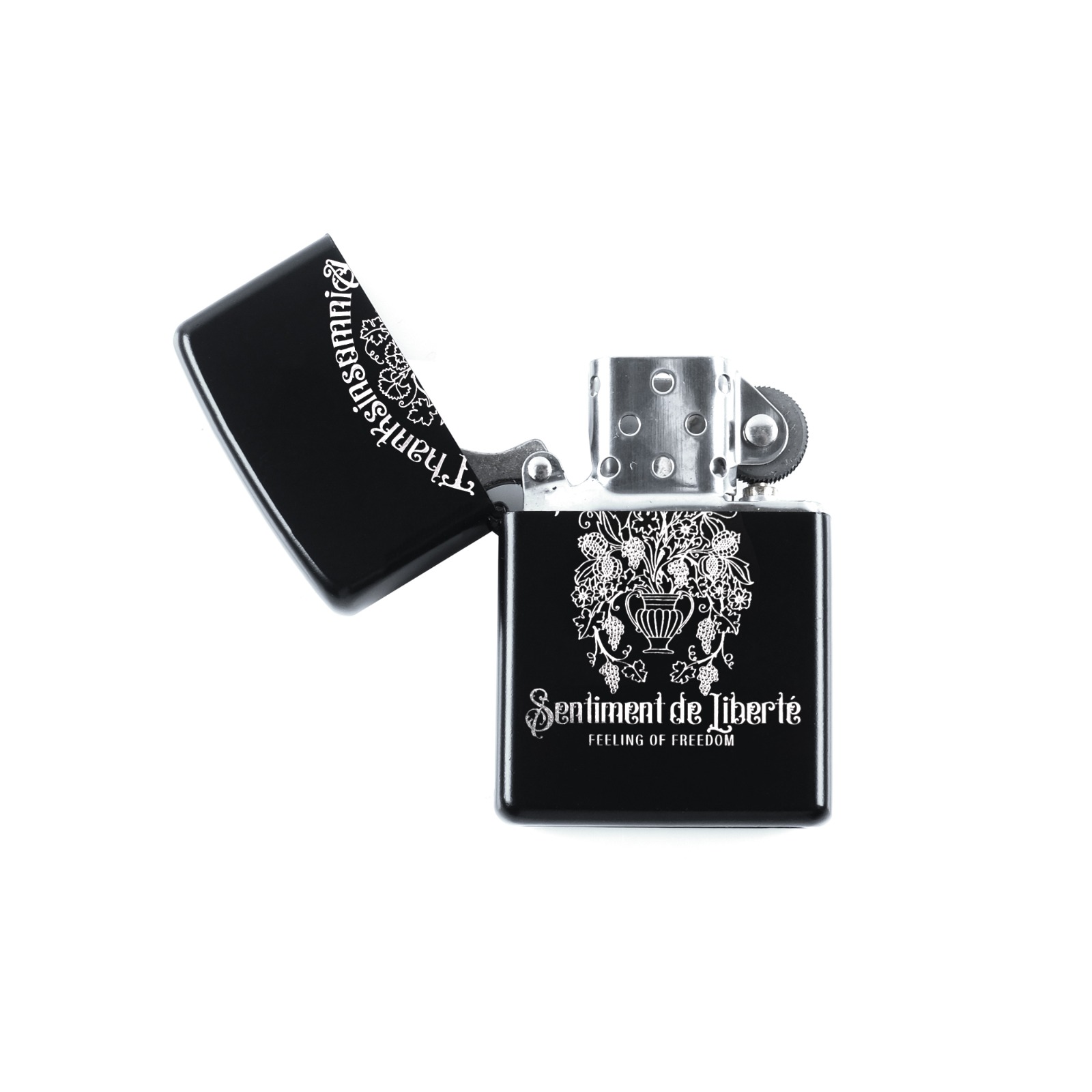 Pocket Lighter Elarose Black Thanksinsomnia
