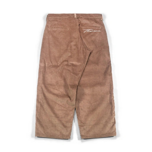 Image of Pants Draelle Corduroy Beige Brown Thanksinsomnia