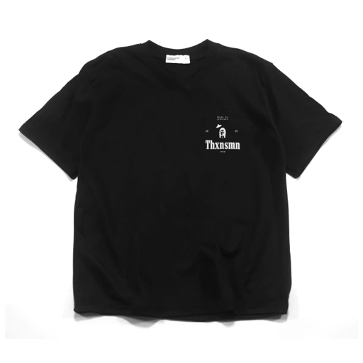 Image of Tshirt Typo Janetta Black  Thanksinsomnia