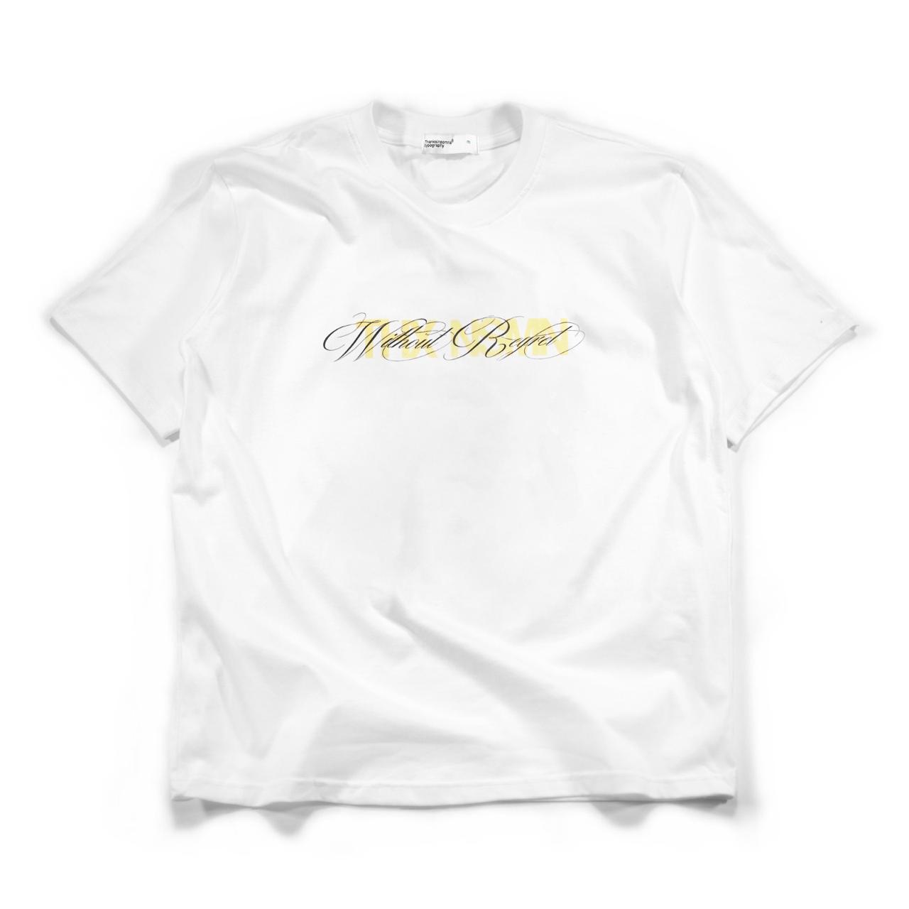 Tshirt Typo Junisha White Thanksinsomnia