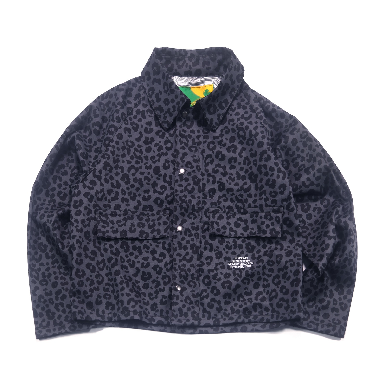 Jacket Olivier Leopard Grey Thanksinsomnia