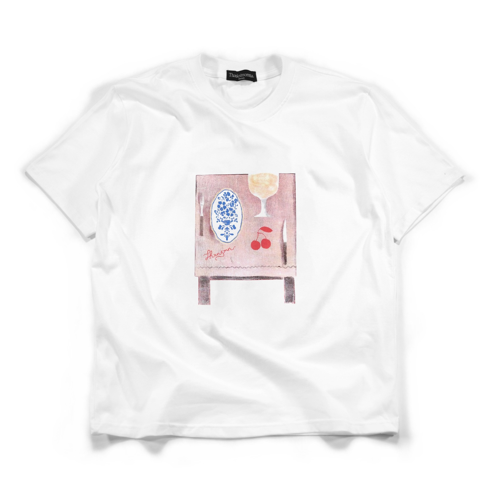 Tshirt Kivela White Thanksinsomnia