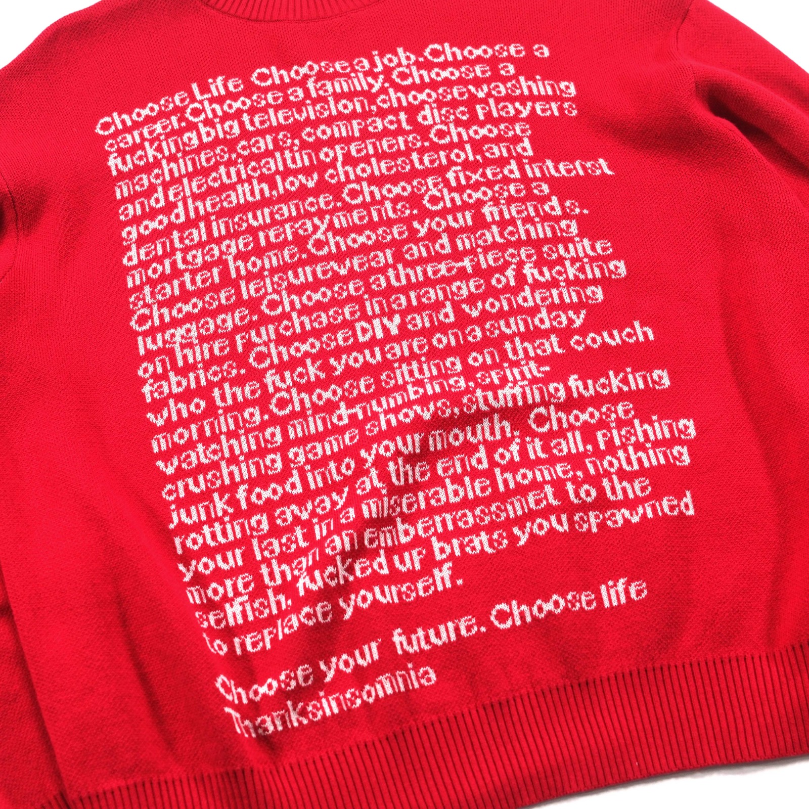 Sweater Lucetta Red Thanksinsomnia