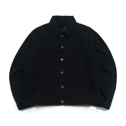 Image of Denim Jacket Emeline Type Black Thanksinsomnia
