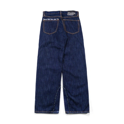 Image of Denim Pants Vivianne Heaven Washed Indigo Thanksinsomnia