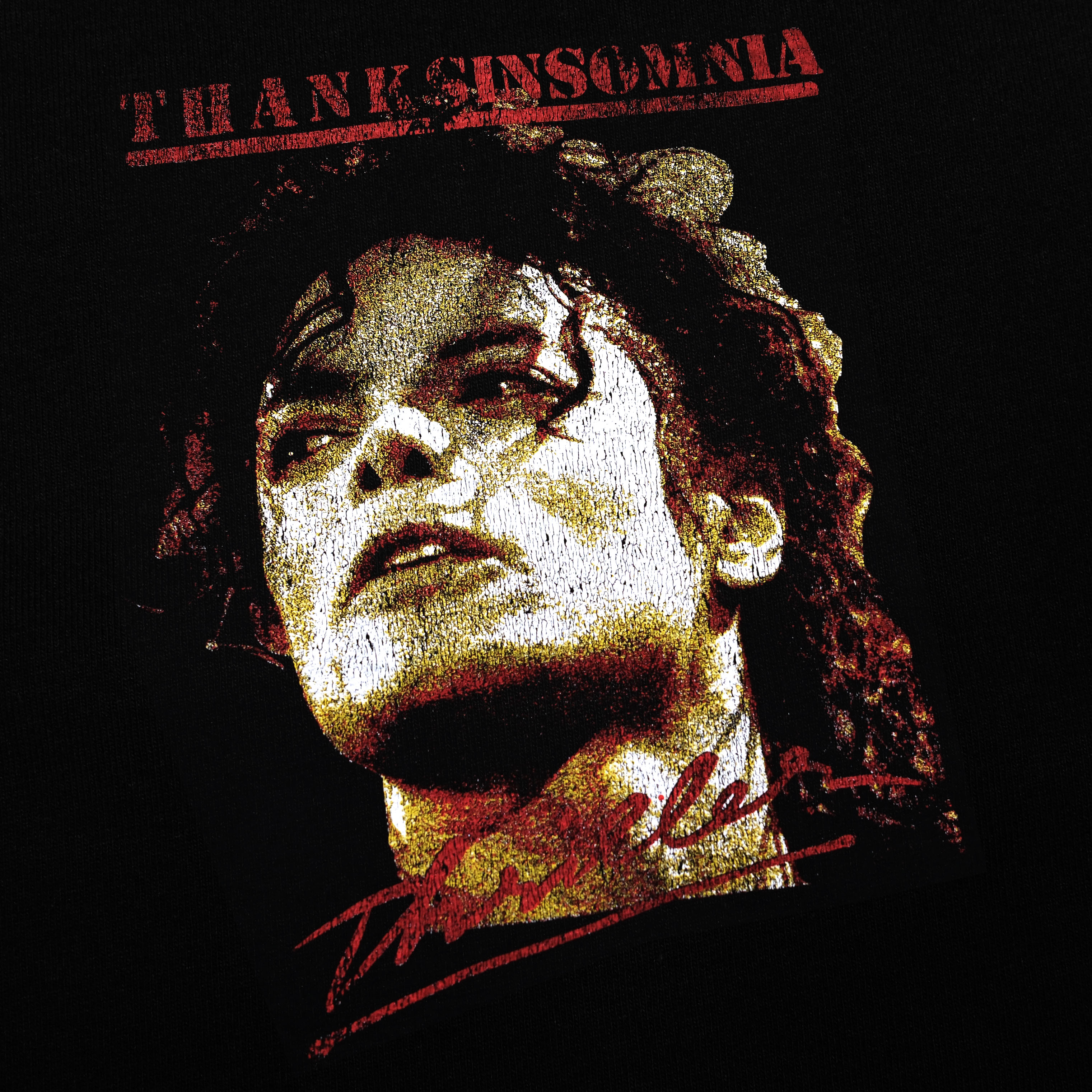 Tshirt Kara Black Thanksinsomnia