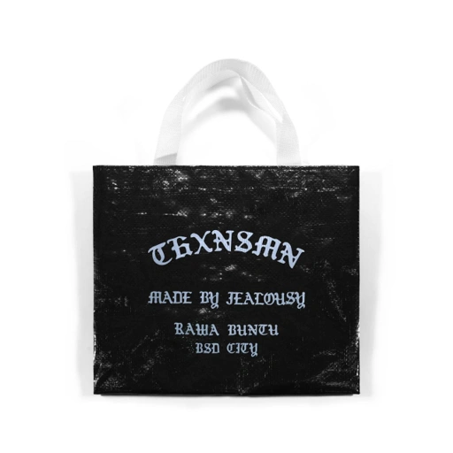 Image of Tote Bag Levine Black Thanksinsomnia