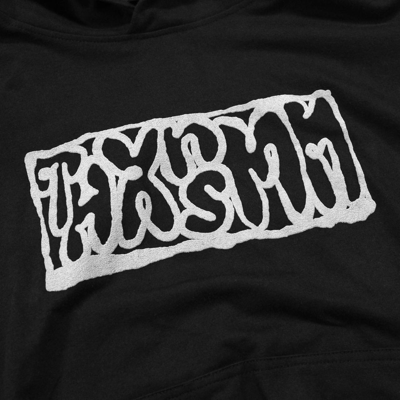 Hoodie Roane Black "Grey Logo" Thanksinsomnia