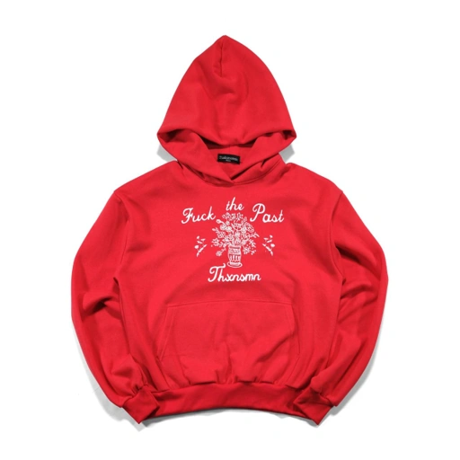 Image of Hoodie Kiriella Red Thanksinsomnia