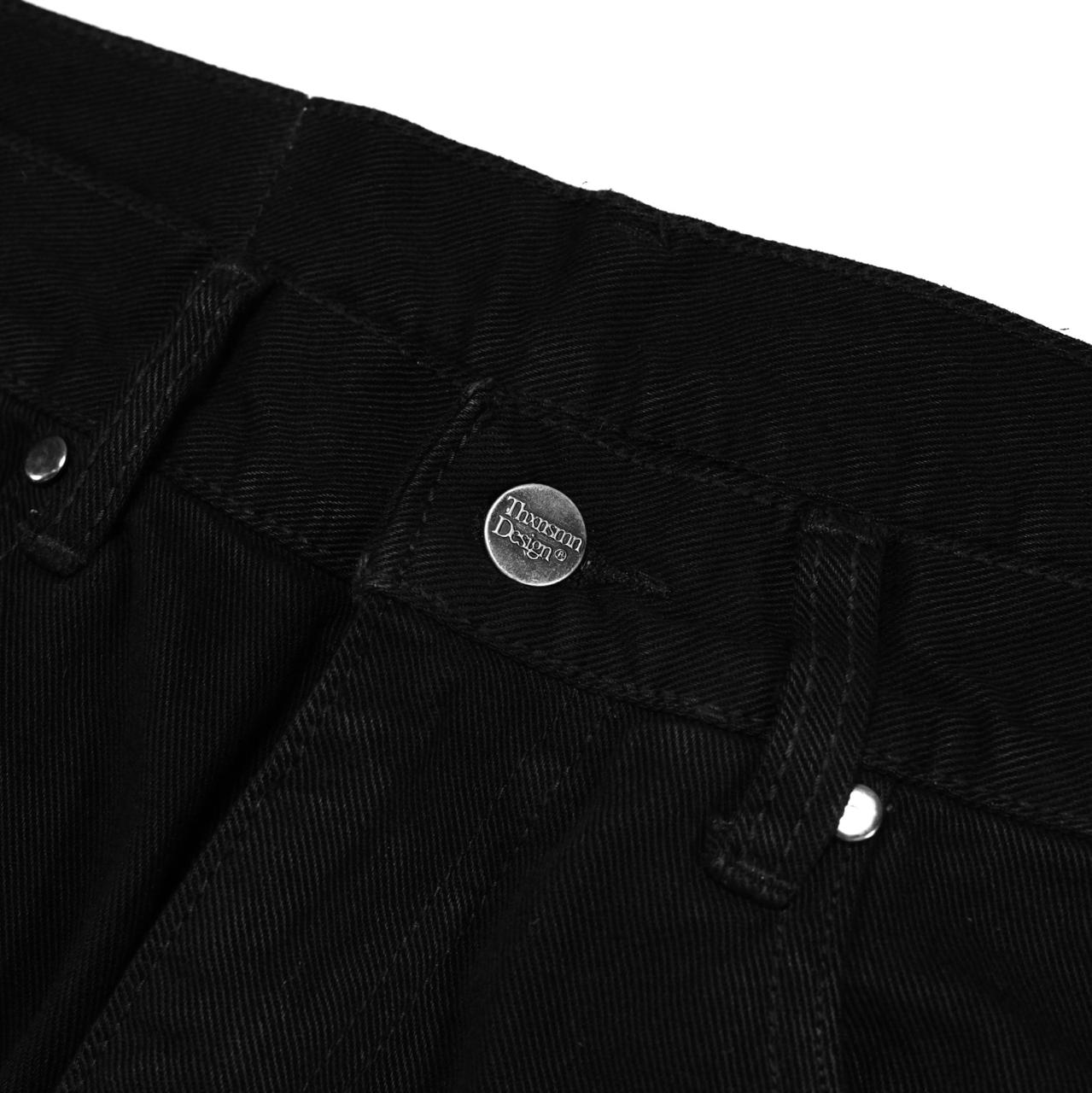 Denim Pants Maia Bloom Black Thanksinsomnia