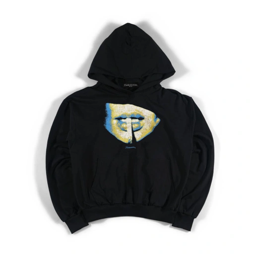 Image of Hoodie Myrrine Black Thanksinsomnia
