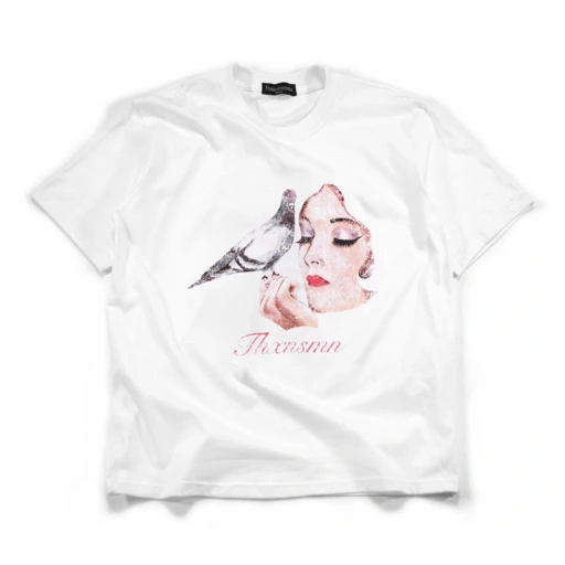 Image of Tshirt Maelia White Thanksinsomnia