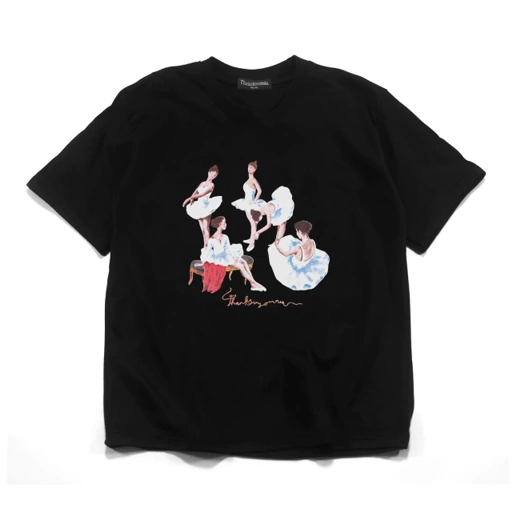 Image of Tshirt Hefina Black Thanksinsomnia
