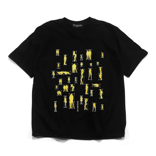 Image of Tshirt Icelsa Black Thanksinsomnia