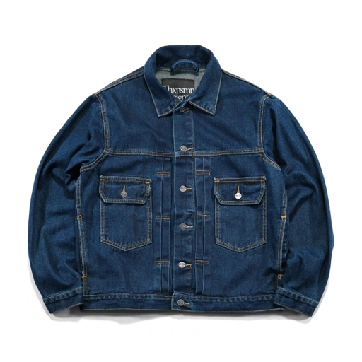 Image of Denim Jacket Miorine Indigo Thanksinsomnia