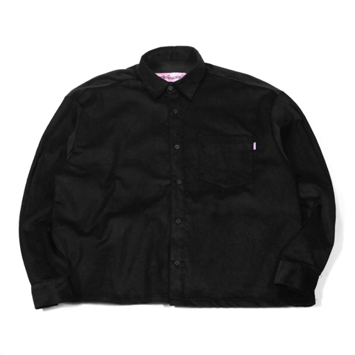 Image of 04 - Long Shirt Evalynne Black Thanksinsomnia