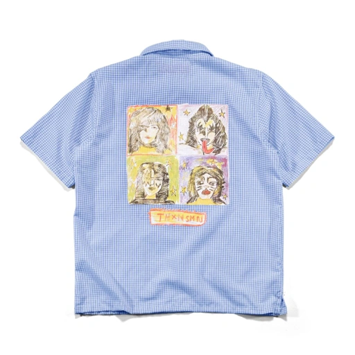 Image of Shirts Florize Blue Check Thanksinsomnia