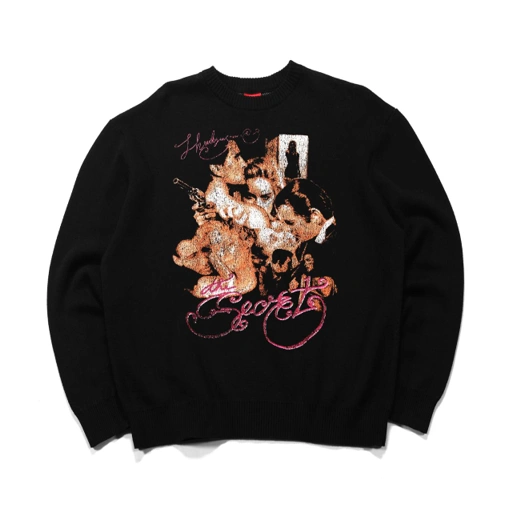 Image of Sweater Fayelle Black Thanksinsomnia