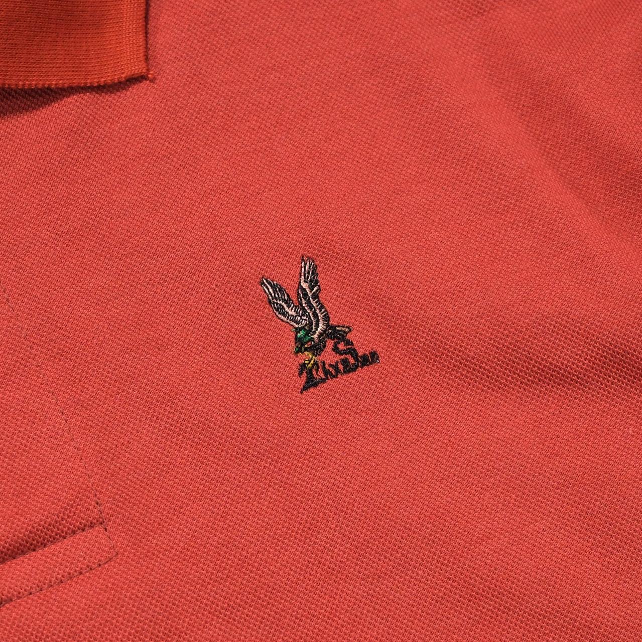 Long Sleeve Polo Shirt Korrina Brick Red Thanksinsomnia
