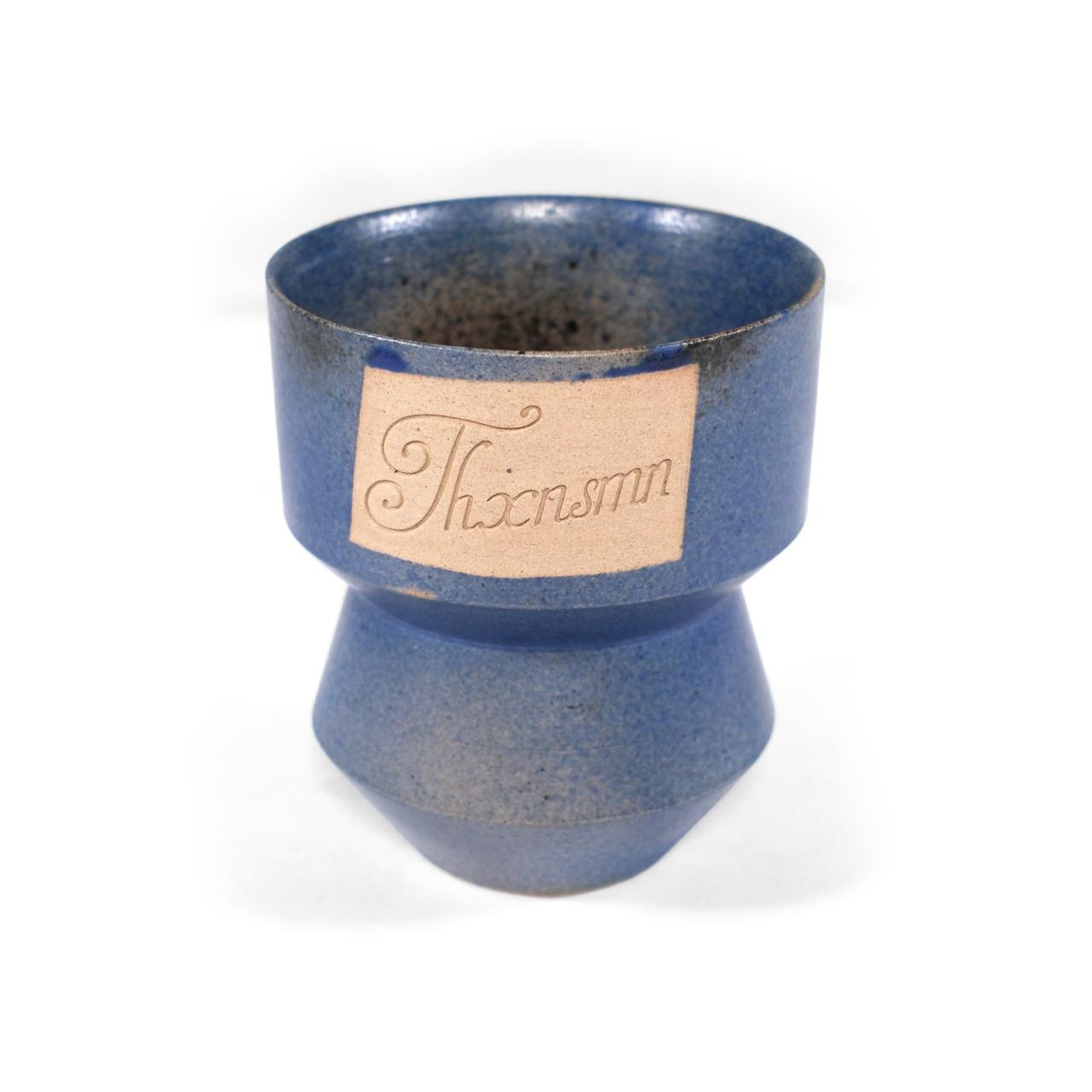 Ceramic Cup Silvia Blue Stone Thanksinsomnia