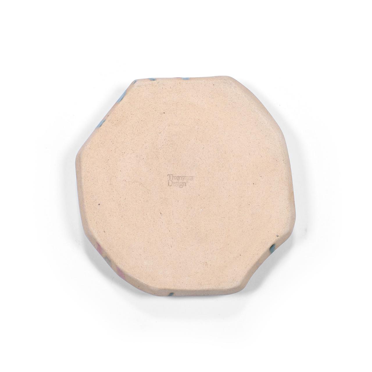Ceramic Ashtray Orlisse Indigo Rose Thanksinsomnia