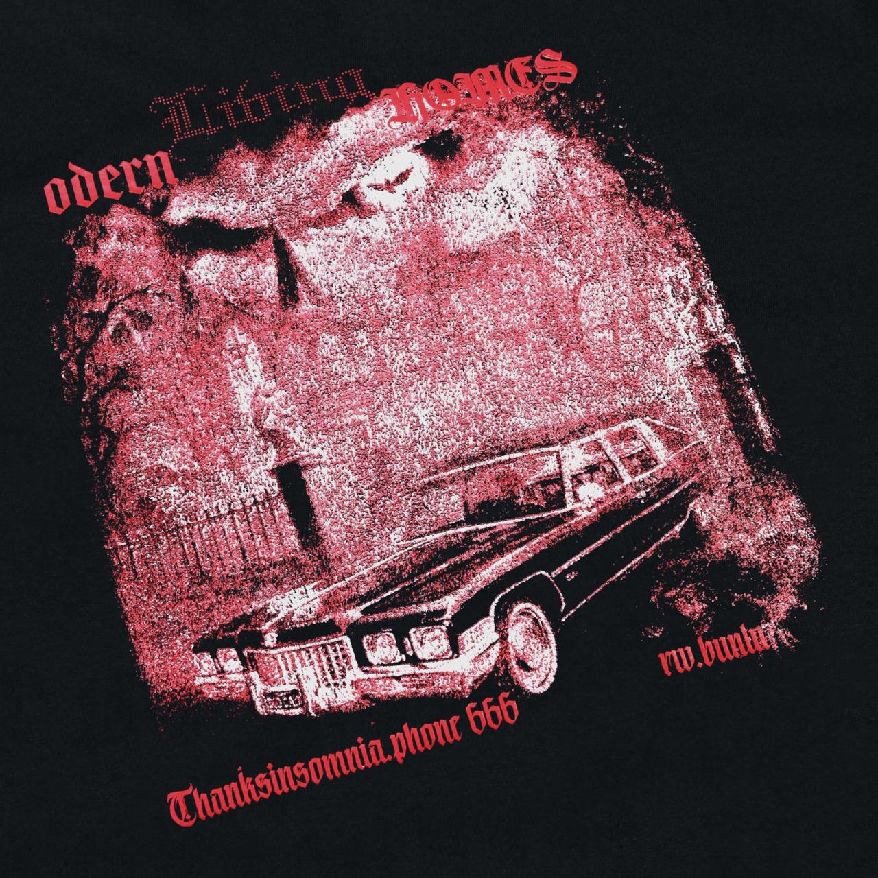 Tshirt Amorette Washed Black - Distressed Thanksinsomnia