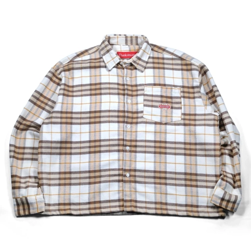 Image of 04 - Flannel shirt Monia Beige Thanksinsomnia