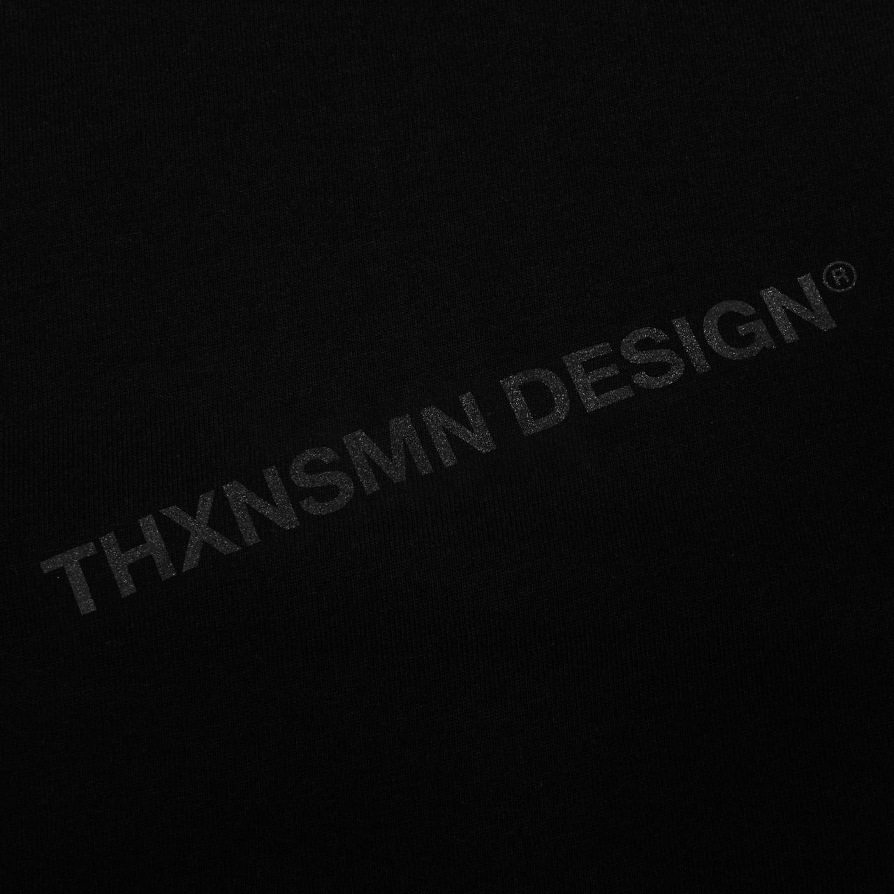 Tshirt Typo Lumielle Black - Cotton 250 Gsm Thanksinsomnia