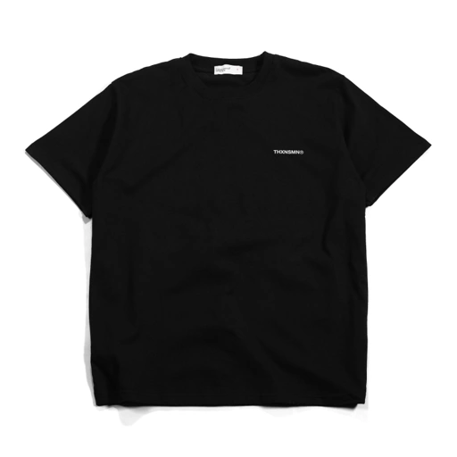 Image of Tshirt Typo Mayra Black - Cotton 250 Gsm Thanksinsomnia