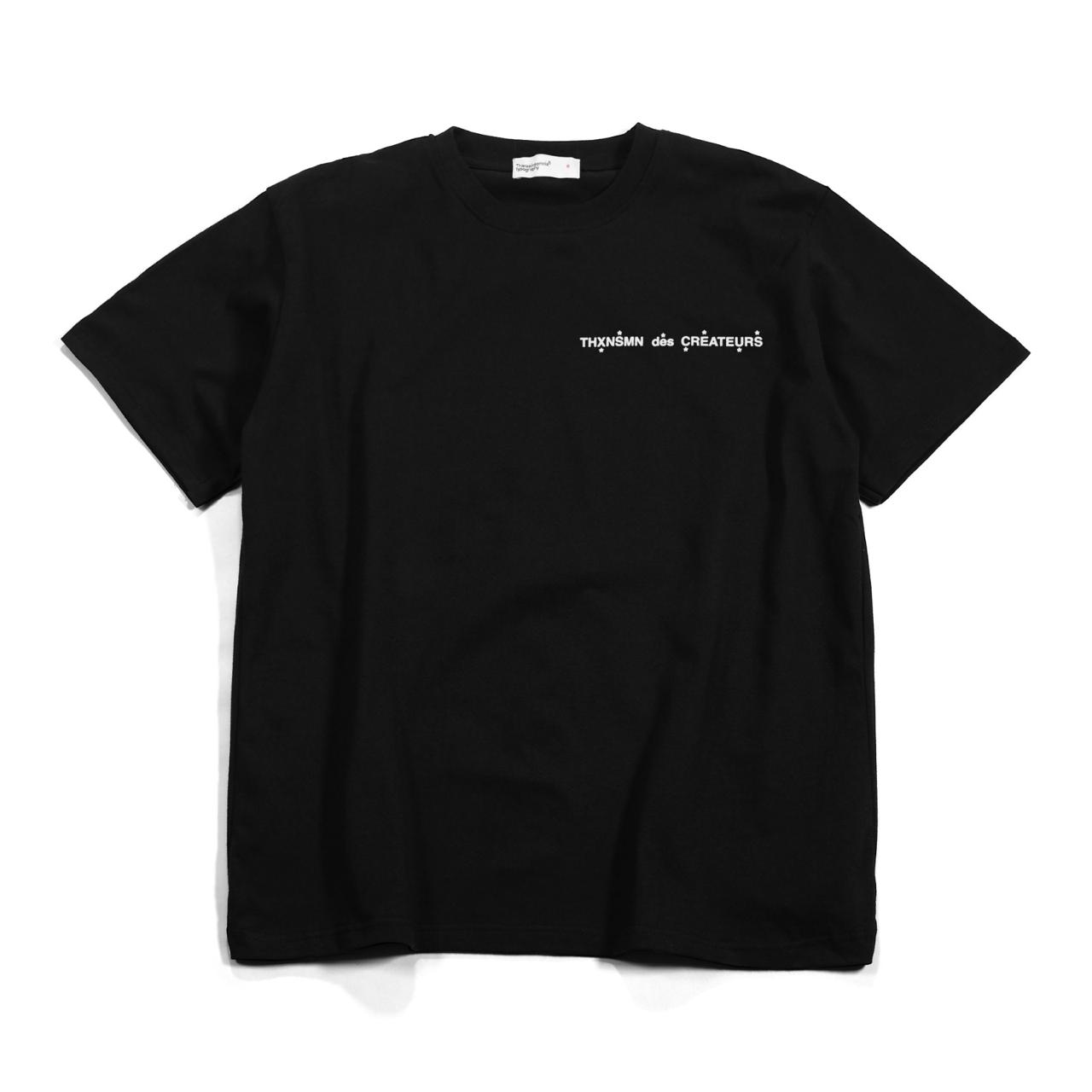 Tshirt Typo Lexana Black - Cotton 250 Gsm Thanksinsomnia