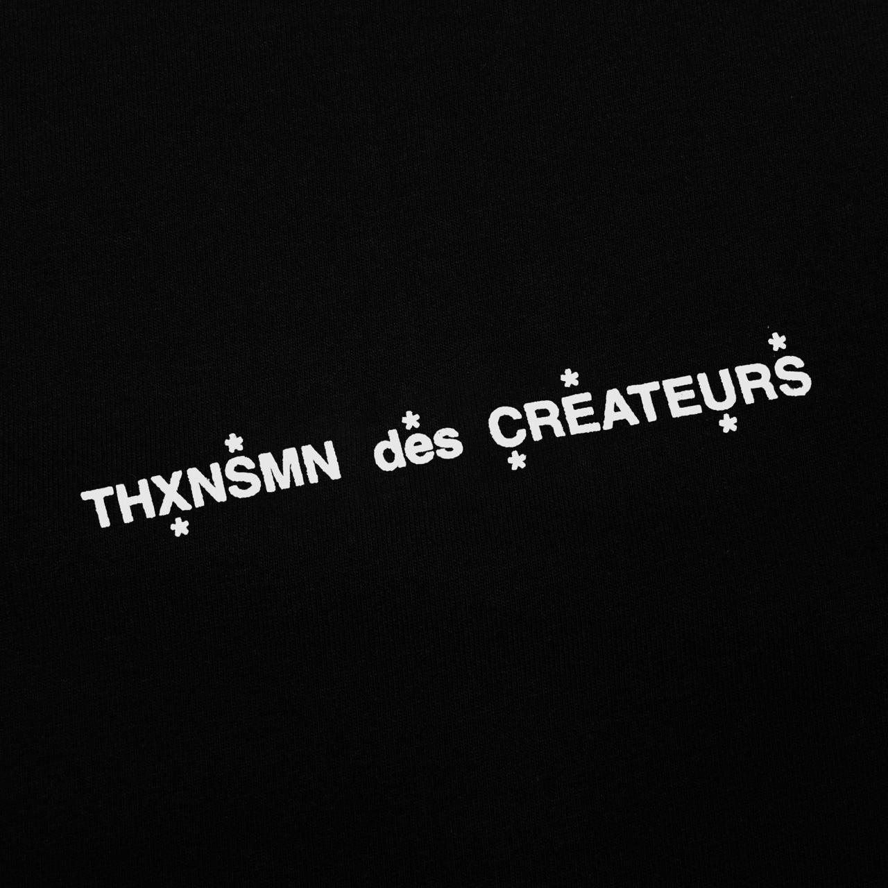 Tshirt Typo Lexana Black - Cotton 250 Gsm Thanksinsomnia