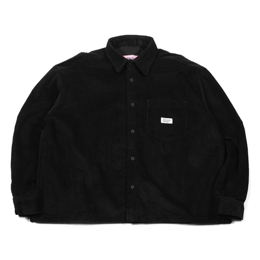 Image of 02 - Long shirt Kymasa Black Thanksinsomnia