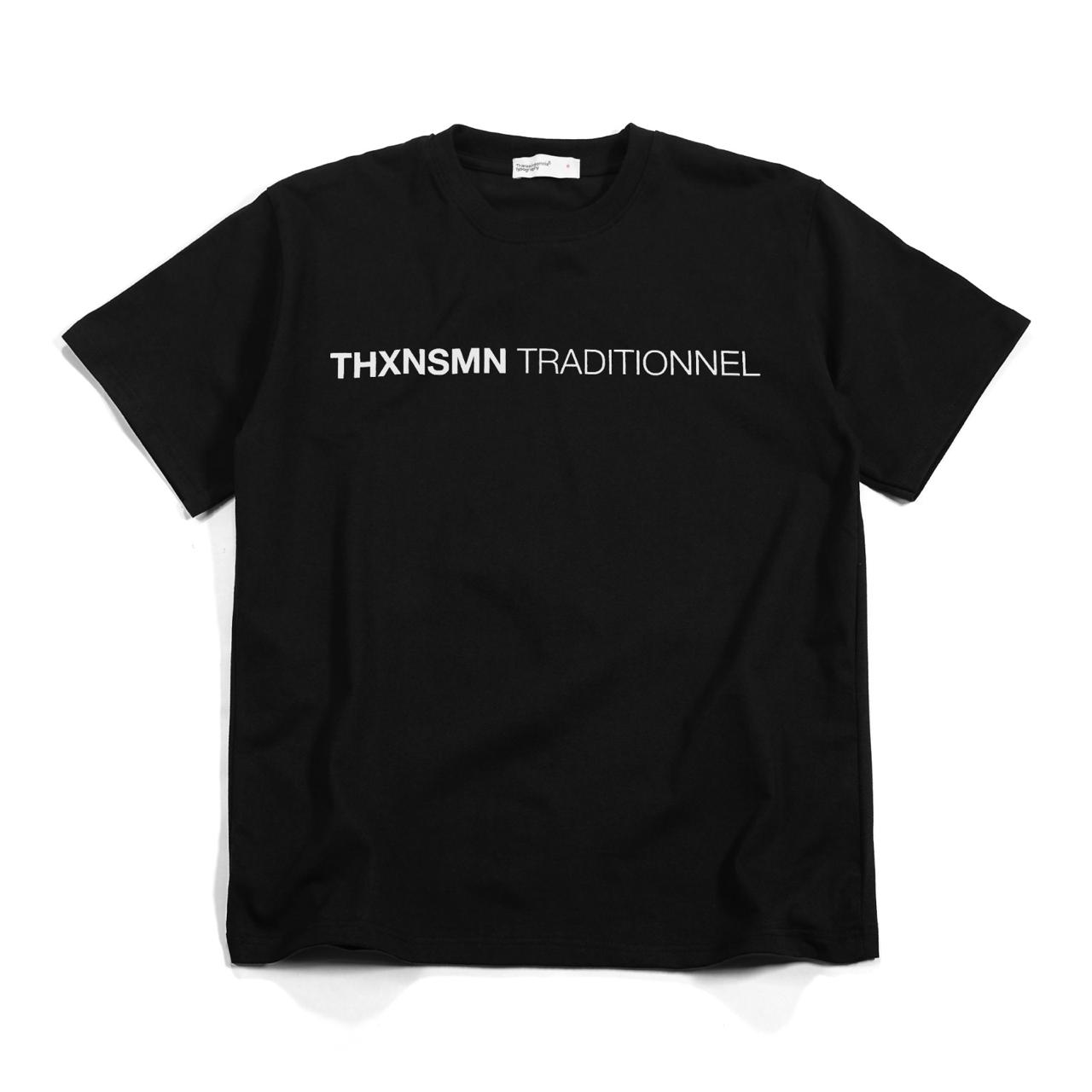 Tshirt Typo Oxsvia Black - Cotton 250 Gsm Thanksinsomnia