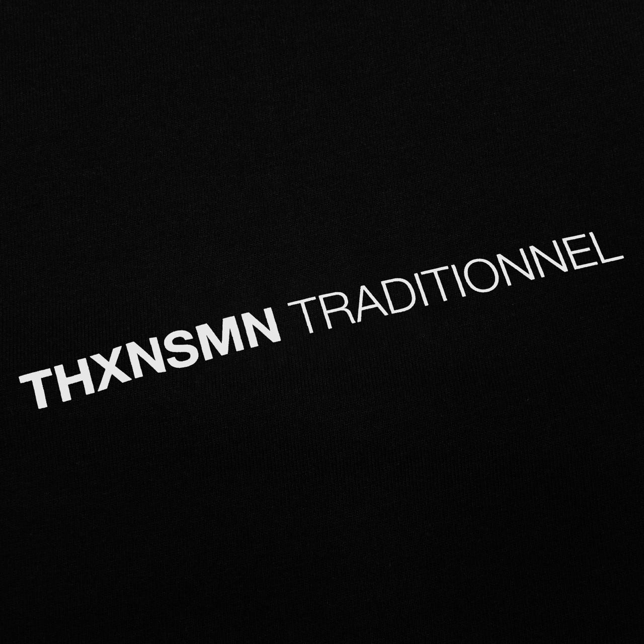 Tshirt Typo Oxsvia Black - Cotton 250 Gsm Thanksinsomnia