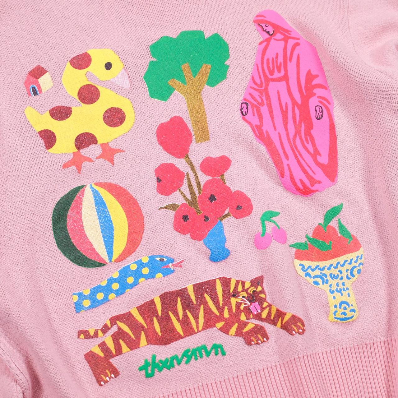 Sweater Fiorenza Light Pink Thanksinsomnia