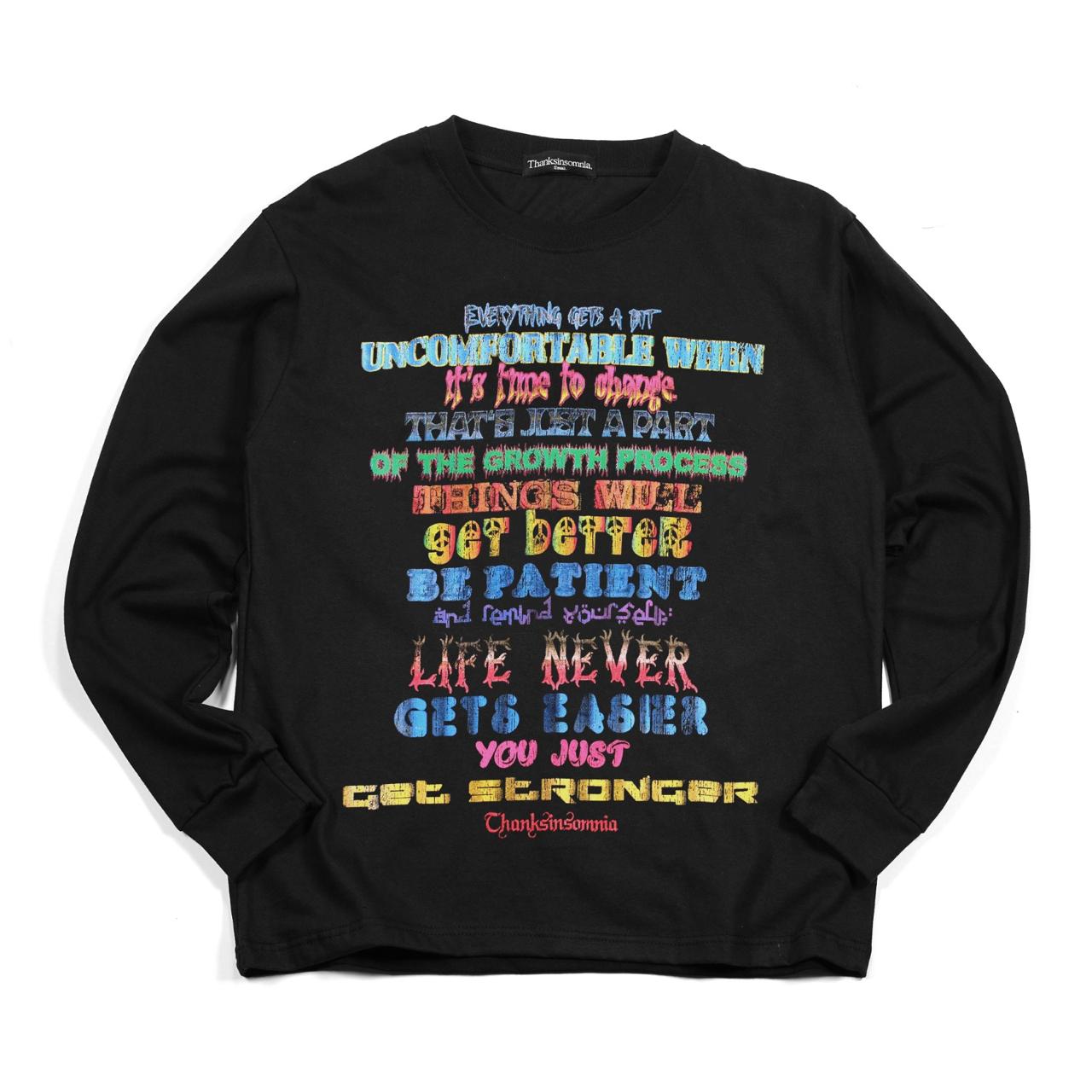 Long Sleeve Hexalune Black Thanksinsomnia